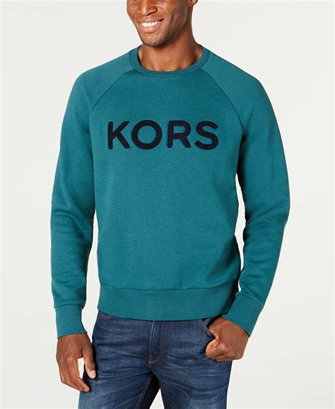 michael kors crew neck sweatshirt|michael kors men's hoodie.